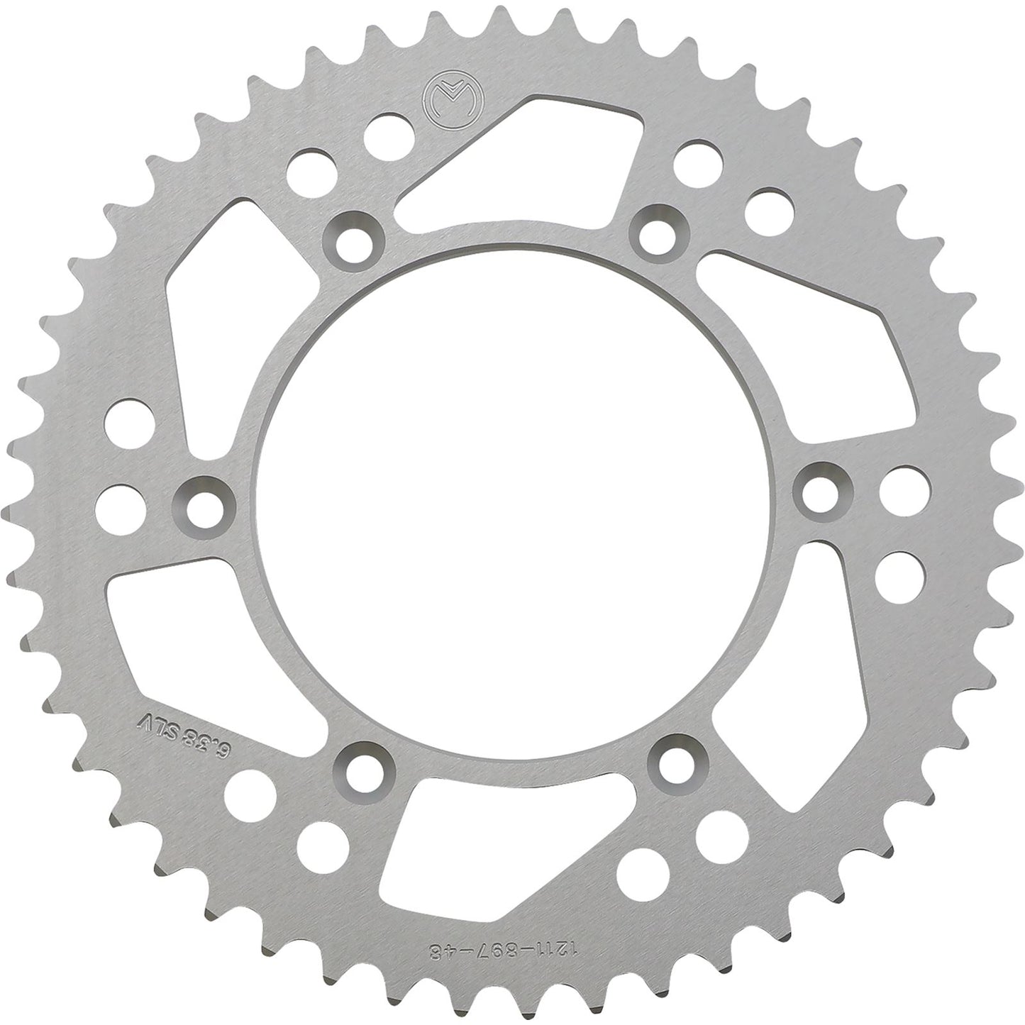 Moose Offroad Rear Aluminum Sprocket Silver 48 Tooth for Husaberg/Husq/KTM 1211-897-48-11_1075113
