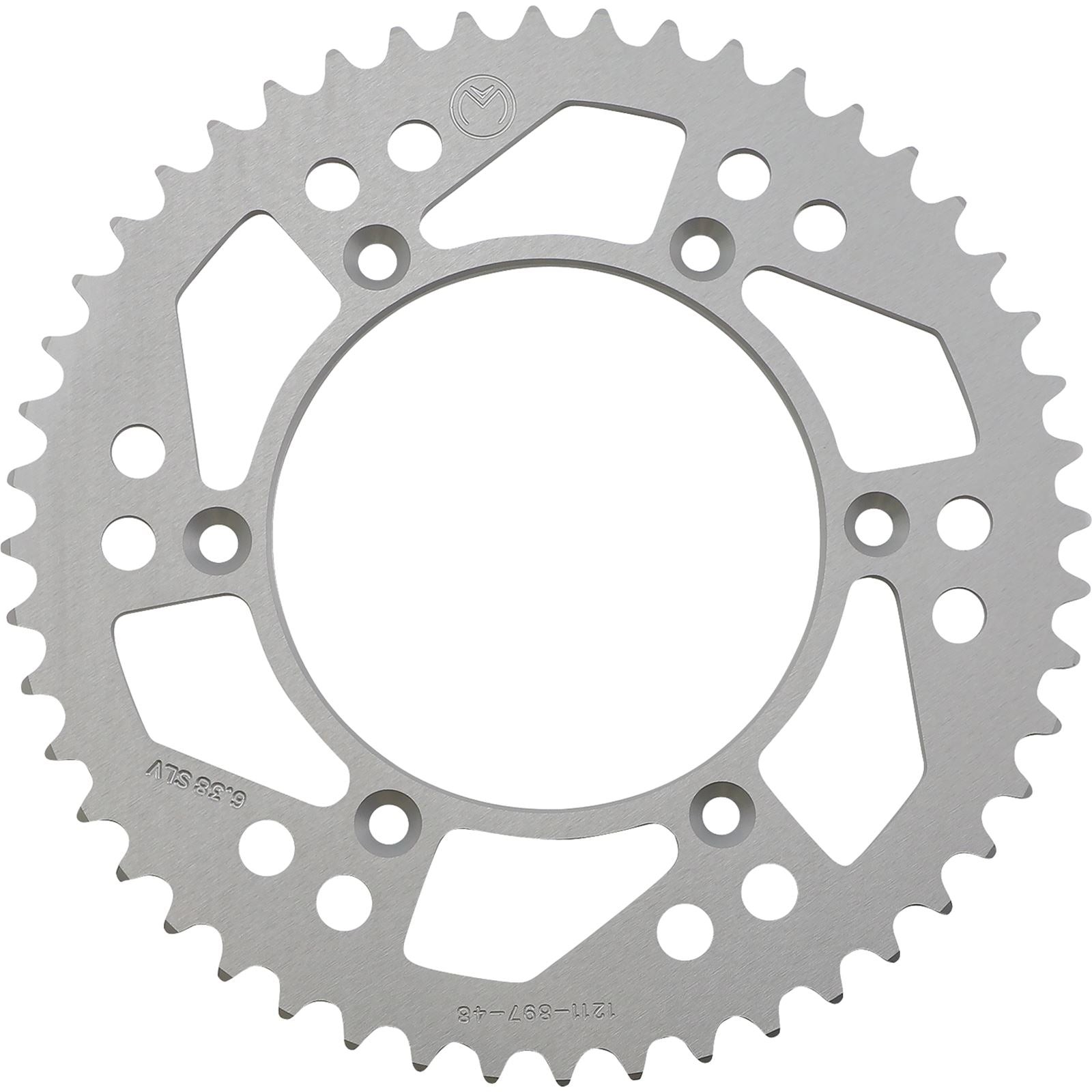 Moose Offroad Rear Aluminum Sprocket Silver 48 Tooth for Husaberg/Husq/KTM 1211-897-48-11_1075113