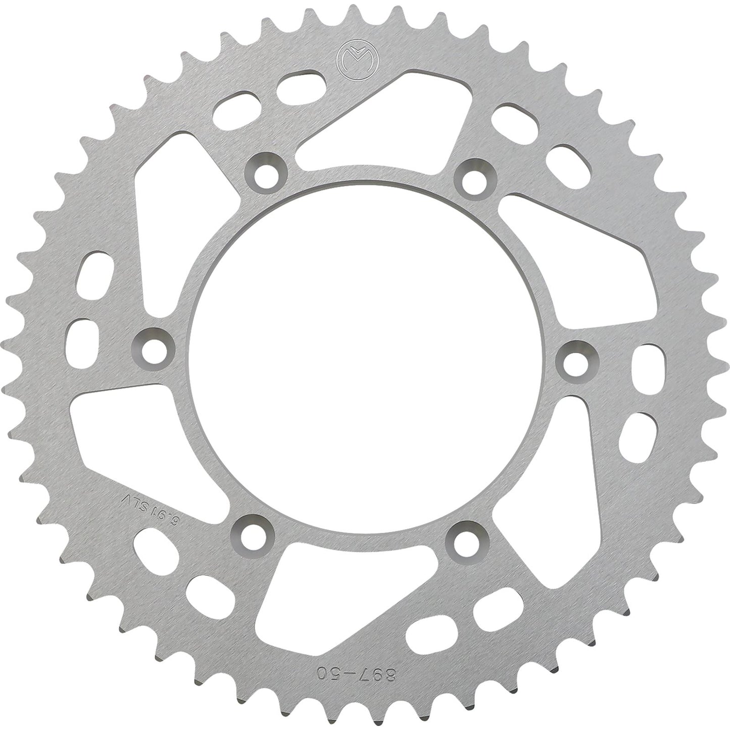 Moose Offroad Rear Aluminum Sprocket Silver 50 Tooth for Husaberg/Husq/KTM 1211-897-50-11_1075111