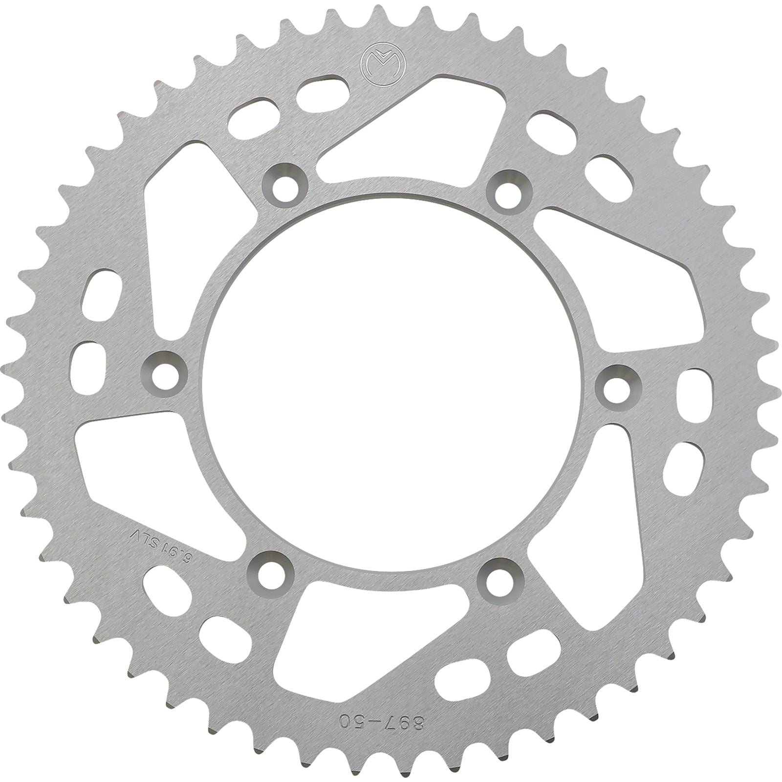 Moose Offroad Rear Aluminum Sprocket Silver 50 Tooth for Husaberg/Husq/KTM 1211-897-50-11_1075111