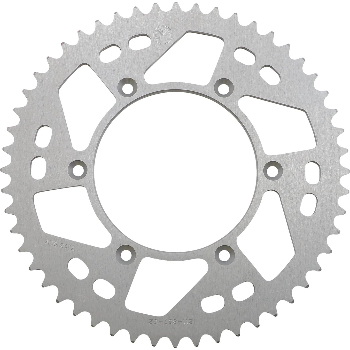 Moose Offroad Rear Aluminum Sprocket Silver 52 Tooth for Husaberg/Husq/KTM 1211-897-52-11_1075109