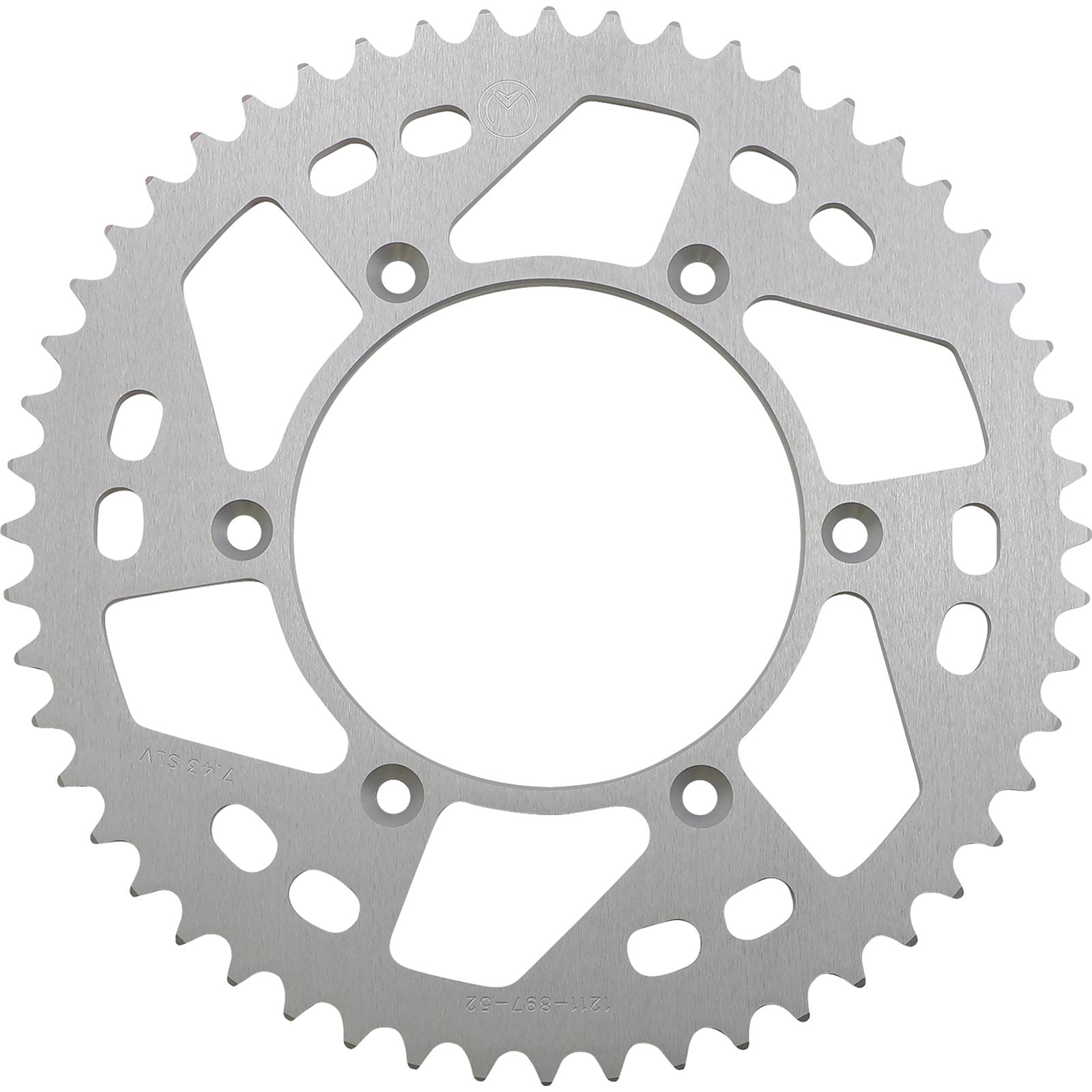 Moose Offroad Rear Aluminum Sprocket Silver 52 Tooth for Husaberg/Husq/KTM 1211-897-52-11_1075109