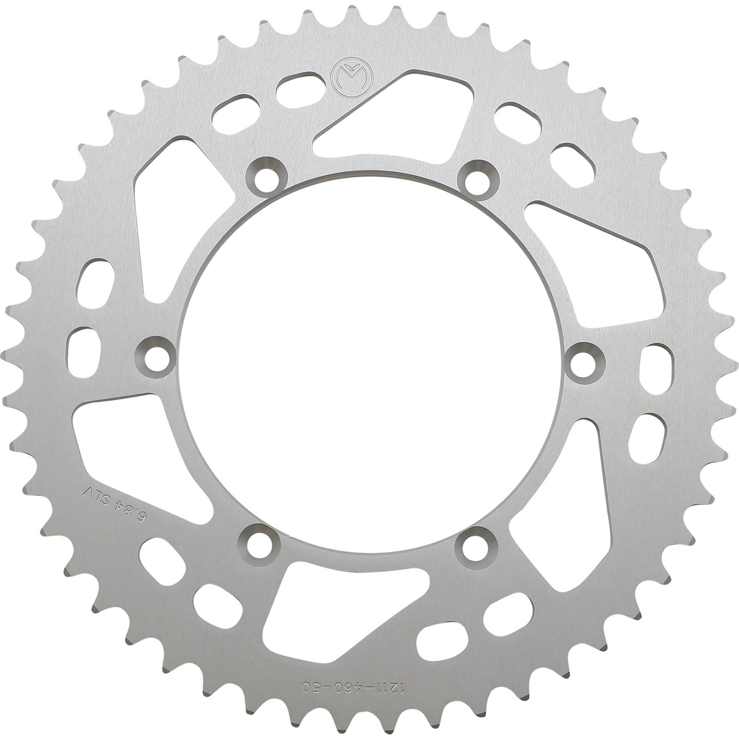 Moose Offroad Rear Aluminum Sprocket - Silver - 50 Tooth for Kawasaki/Suzuki 1211-460-50-11_1075117