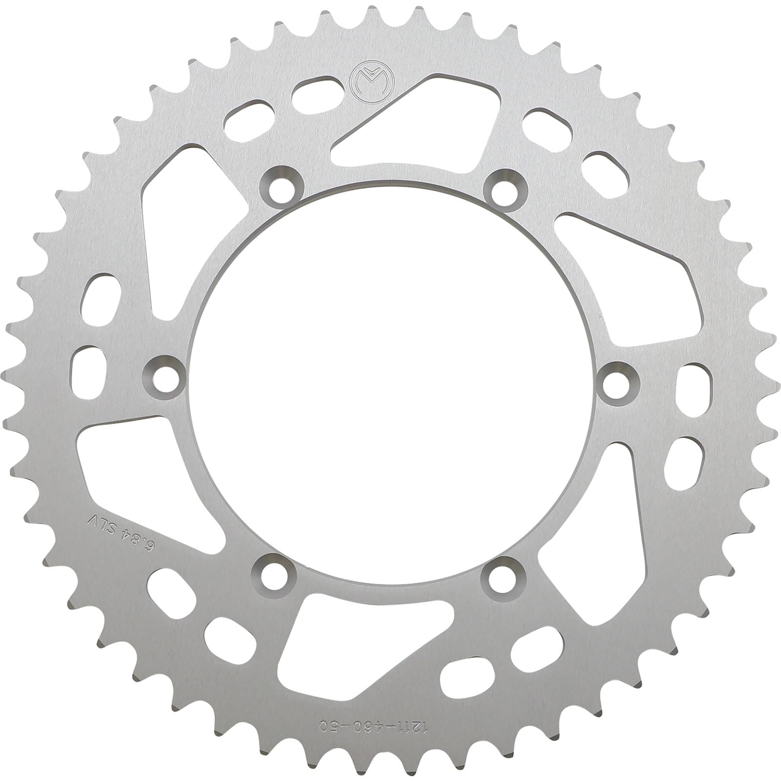 Moose Offroad Rear Aluminum Sprocket - Silver - 50 Tooth for Kawasaki/Suzuki 1211-460-50-11_1075117