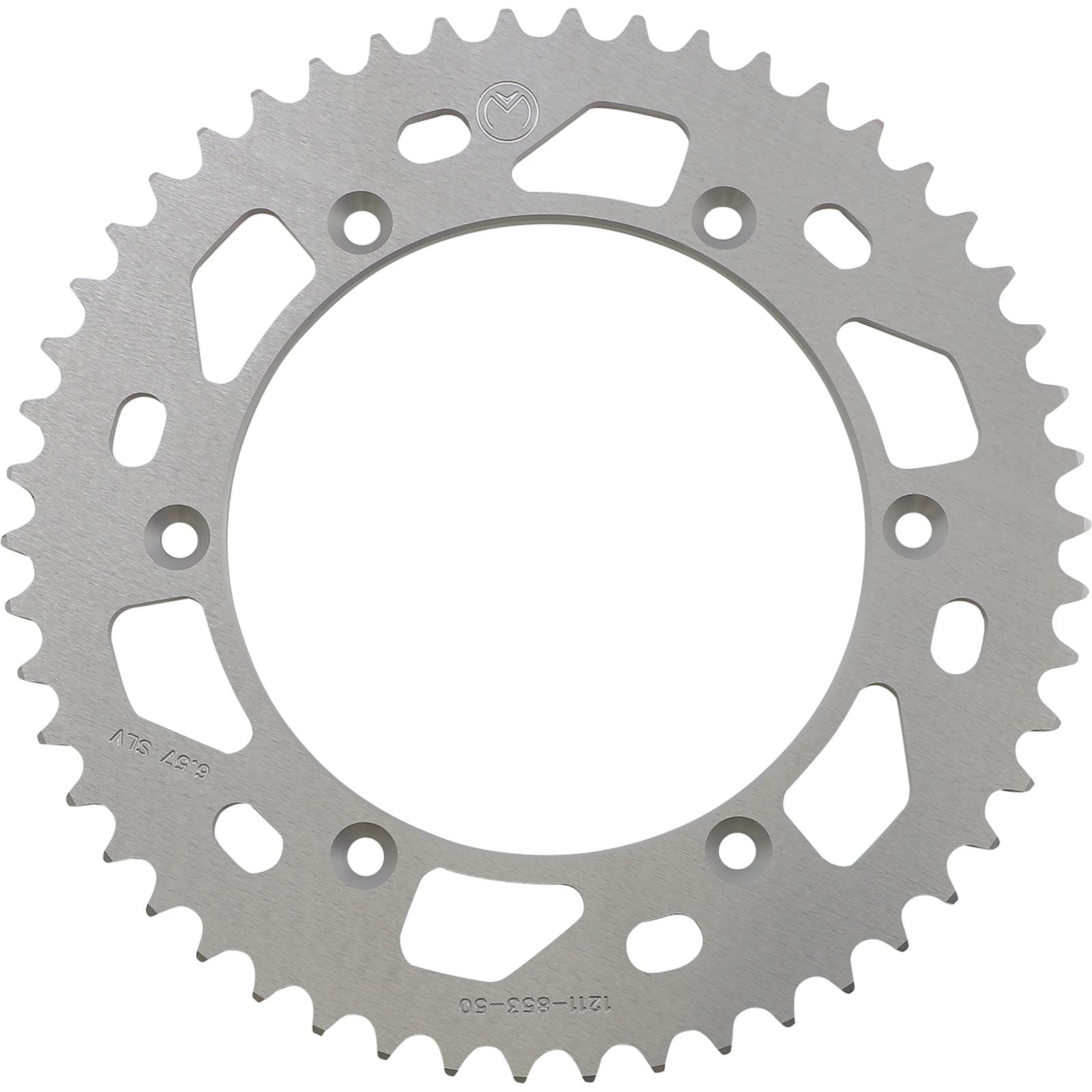 Moose Offroad Rear Aluminum Sprocket - Silver - 50 Tooth for Yamaha 1211-853-50-11_1075095