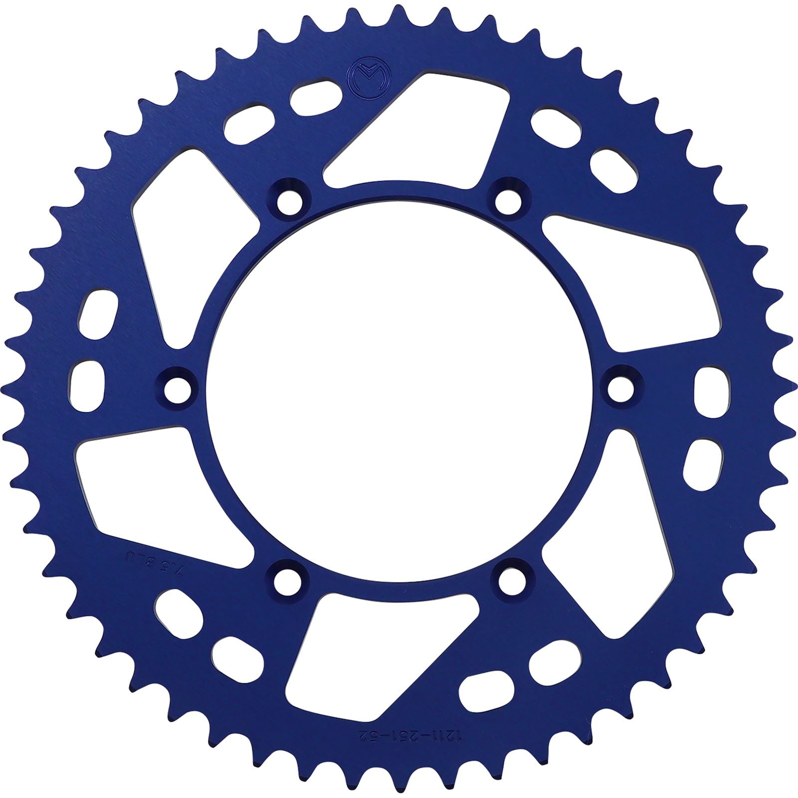 Moose Offroad Rear Aluminum Sprocket - Blue - 52 Tooth for Yamaha 1211-251-52-12_1075144
