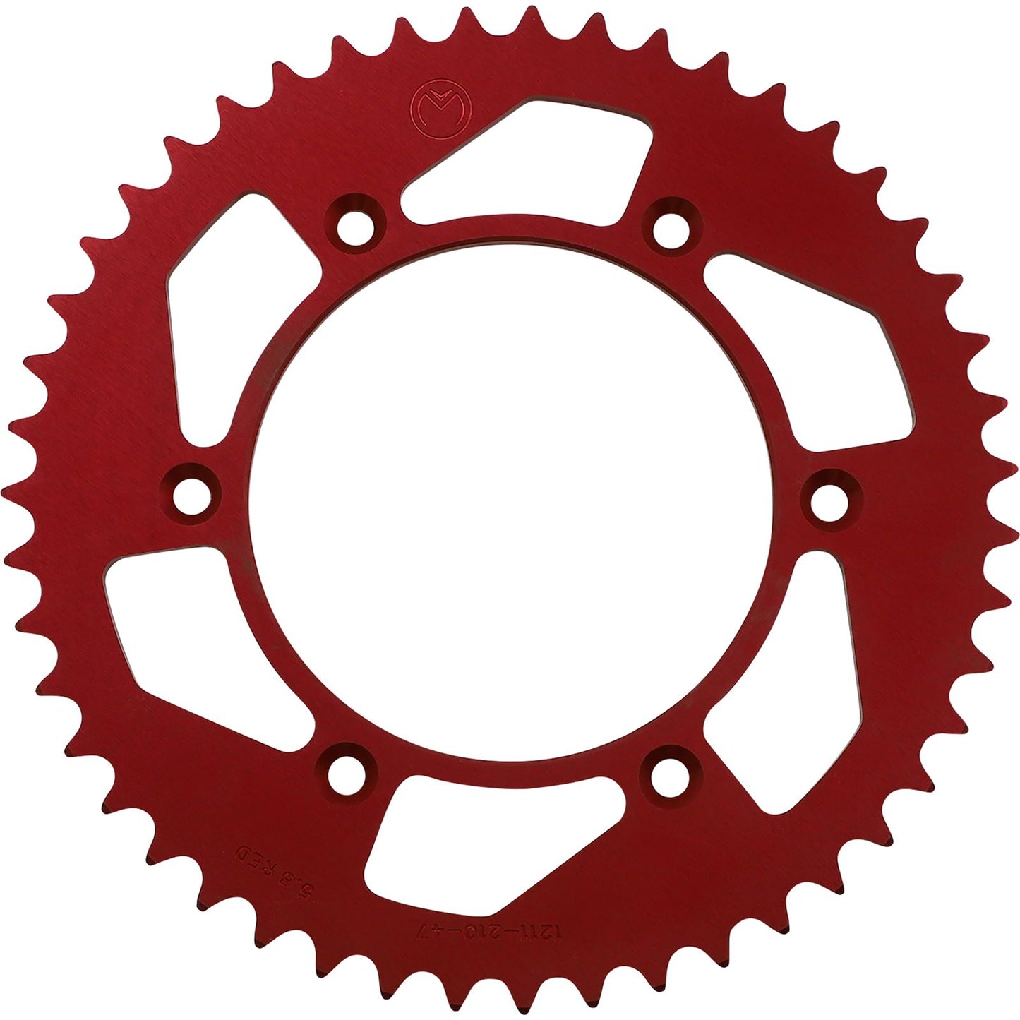 Moose Offroad Rear Aluminum Sprocket - Red - 47 Tooth for Honda 1211-210-47-13_1075139