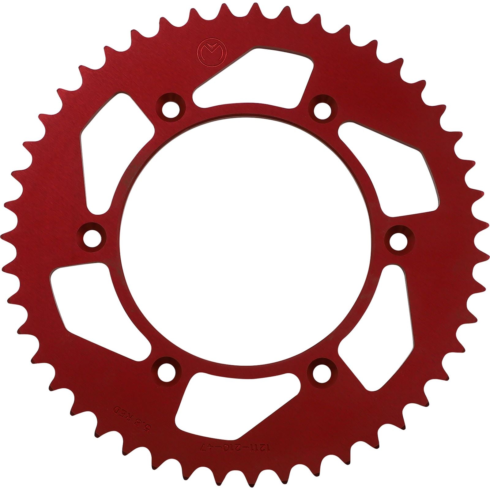 Moose Offroad Rear Aluminum Sprocket - Red - 47 Tooth for Honda 1211-210-47-13_1075139
