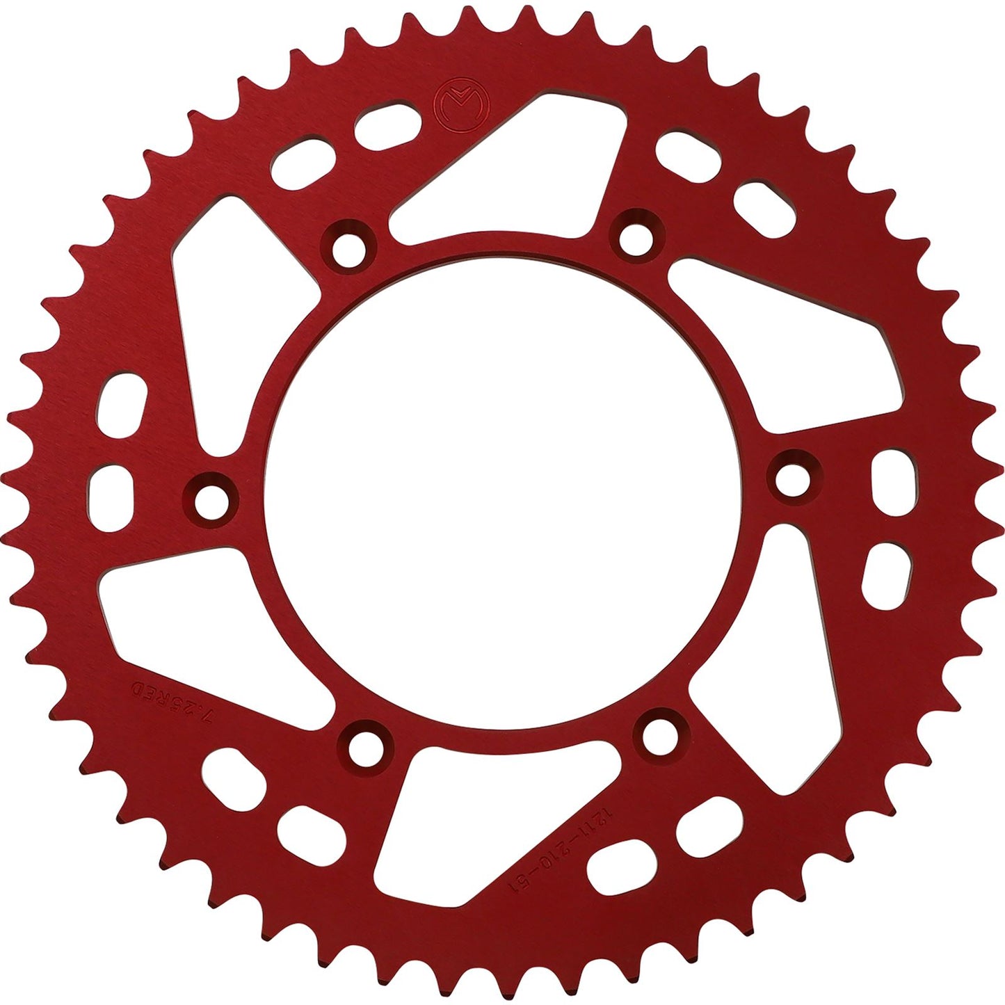Moose Offroad Rear Aluminum Sprocket - Red - 51 Tooth for Honda 1211-210-51-13_1075135