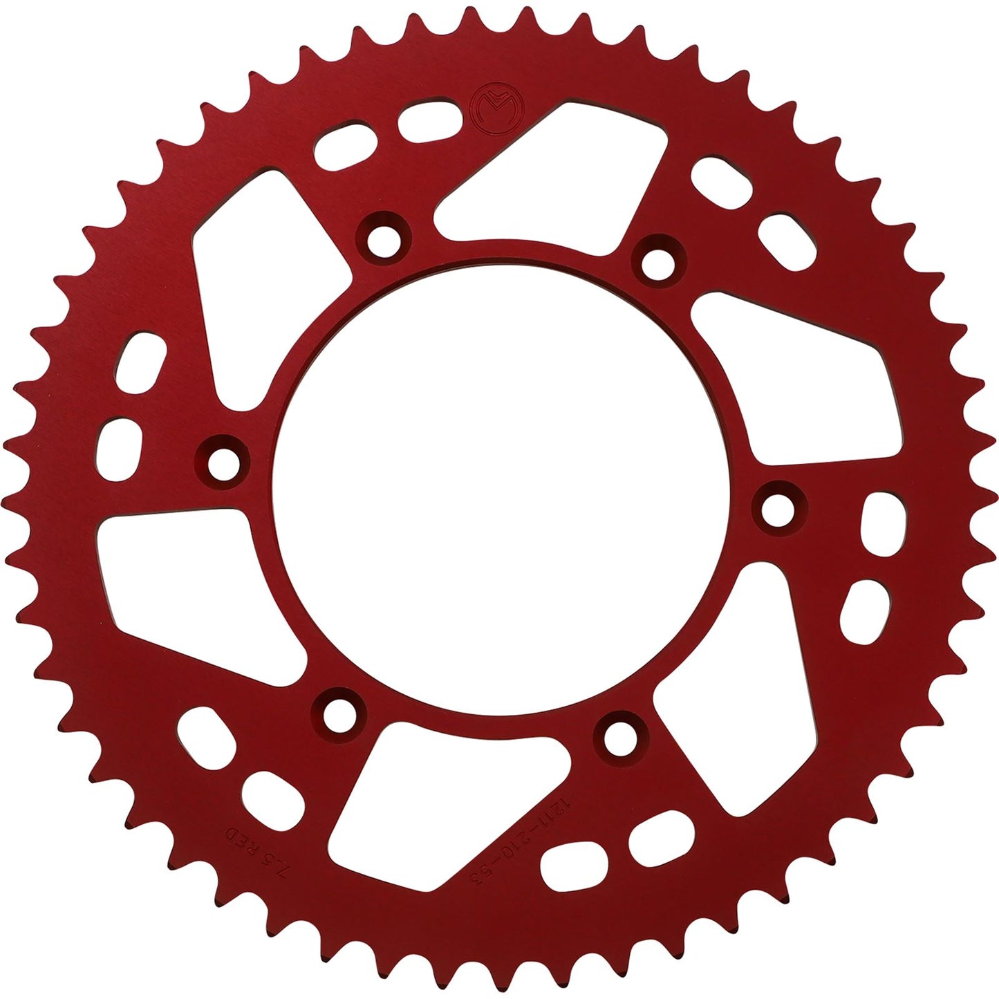 Moose Offroad Rear Aluminum Sprocket - Red - 53 Tooth for Honda 1211-210-53-13_1075134