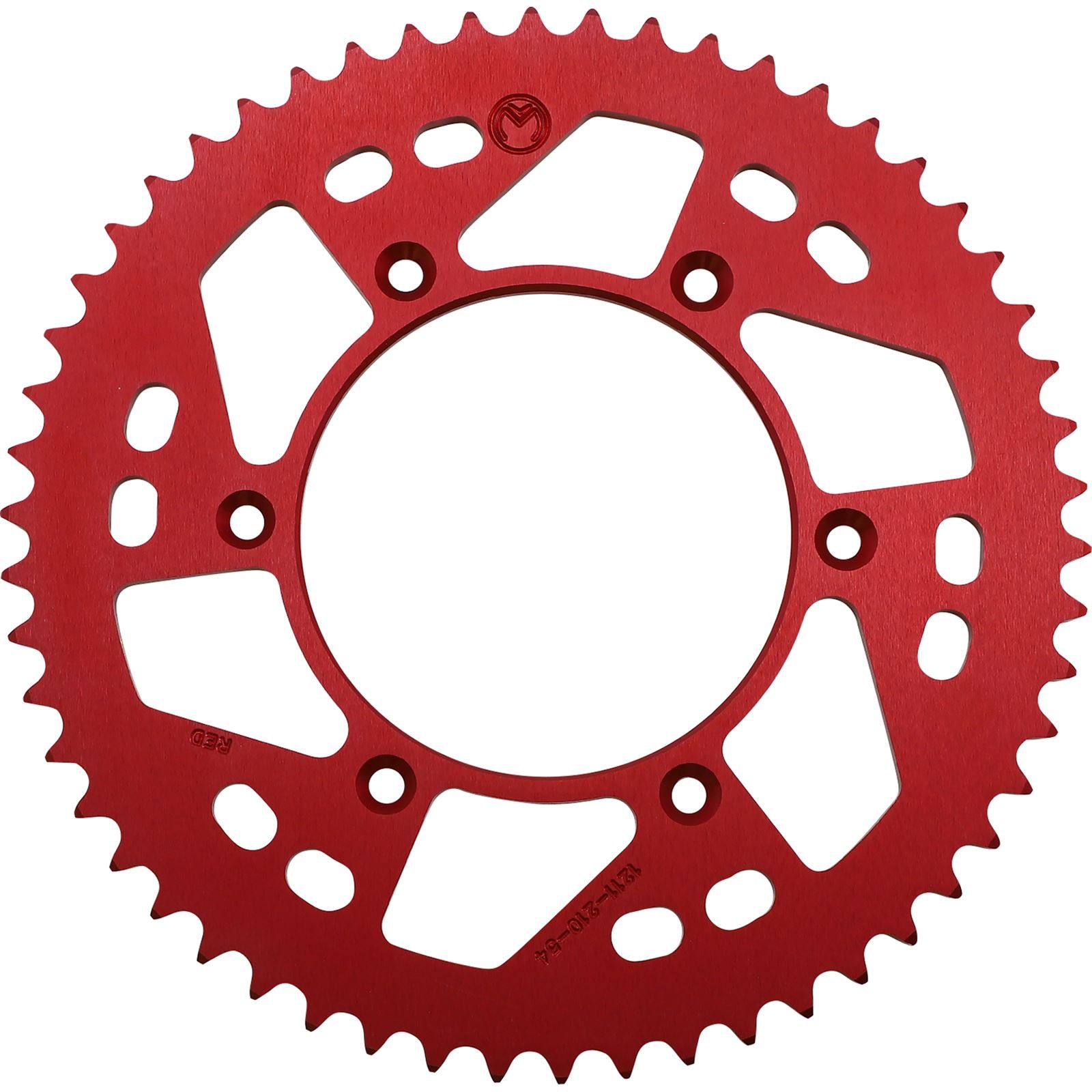 Moose Offroad Rear Aluminum Sprocket - Red - 54 Tooth for Honda 1211-210-54-13_1075145