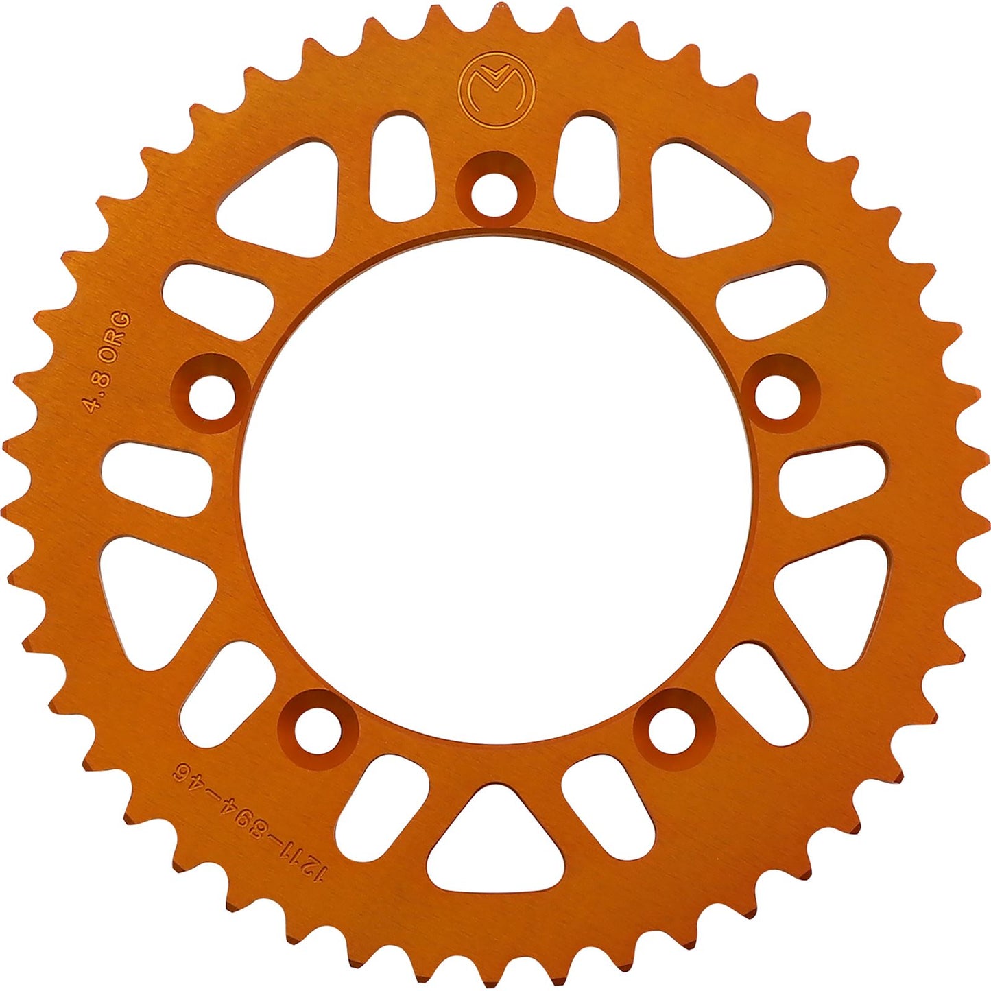 Moose Offroad Rear Aluminum Sprocket - Orange - 46 Tooth for Husqvarna/KTM 1211-894-46-14_1075128