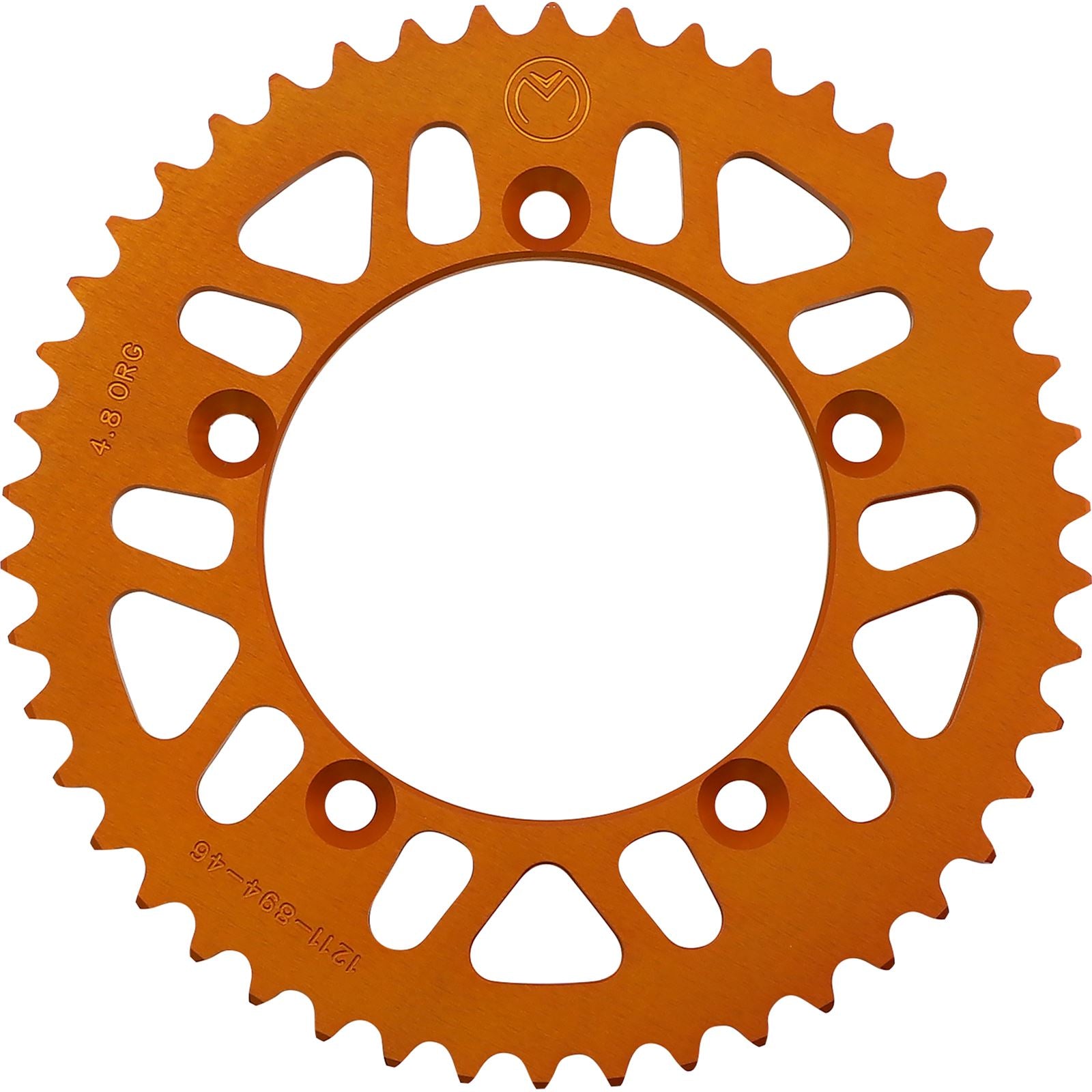 Moose Offroad Rear Aluminum Sprocket - Orange - 46 Tooth for Husqvarna/KTM 1211-894-46-14_1075128