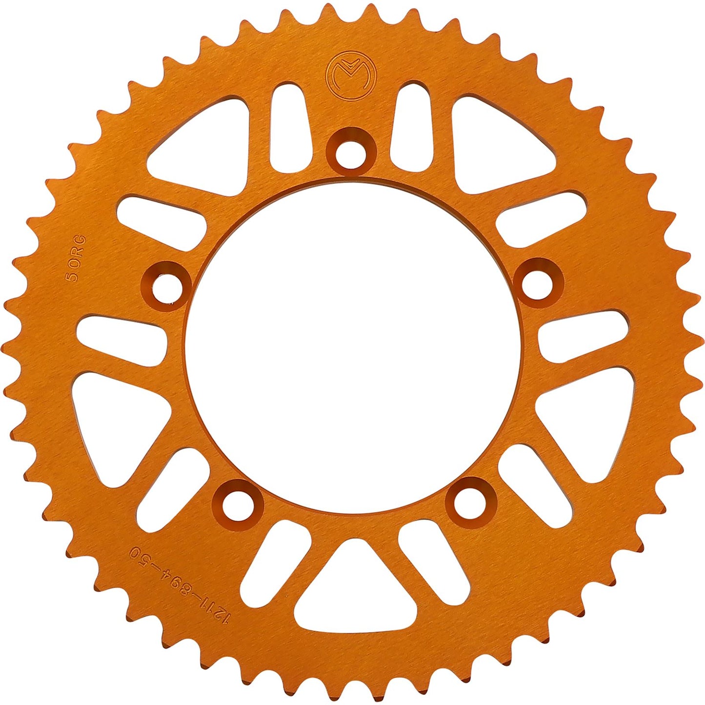 Moose Offroad Rear Aluminum Sprocket - Orange - 50 Tooth for Husqvarna/KTM 1211-894-50-14_1075127
