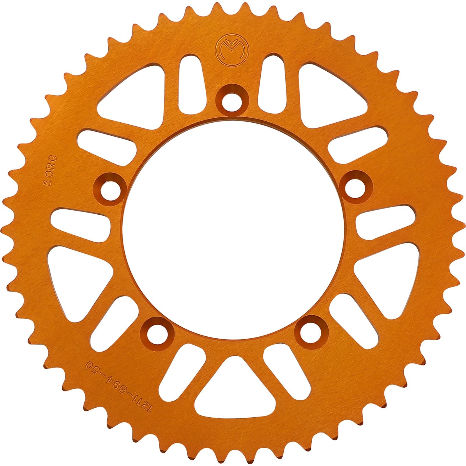 Moose Offroad Rear Aluminum Sprocket - Orange - 50 Tooth for Husqvarna/KTM 1211-894-50-14_1075127