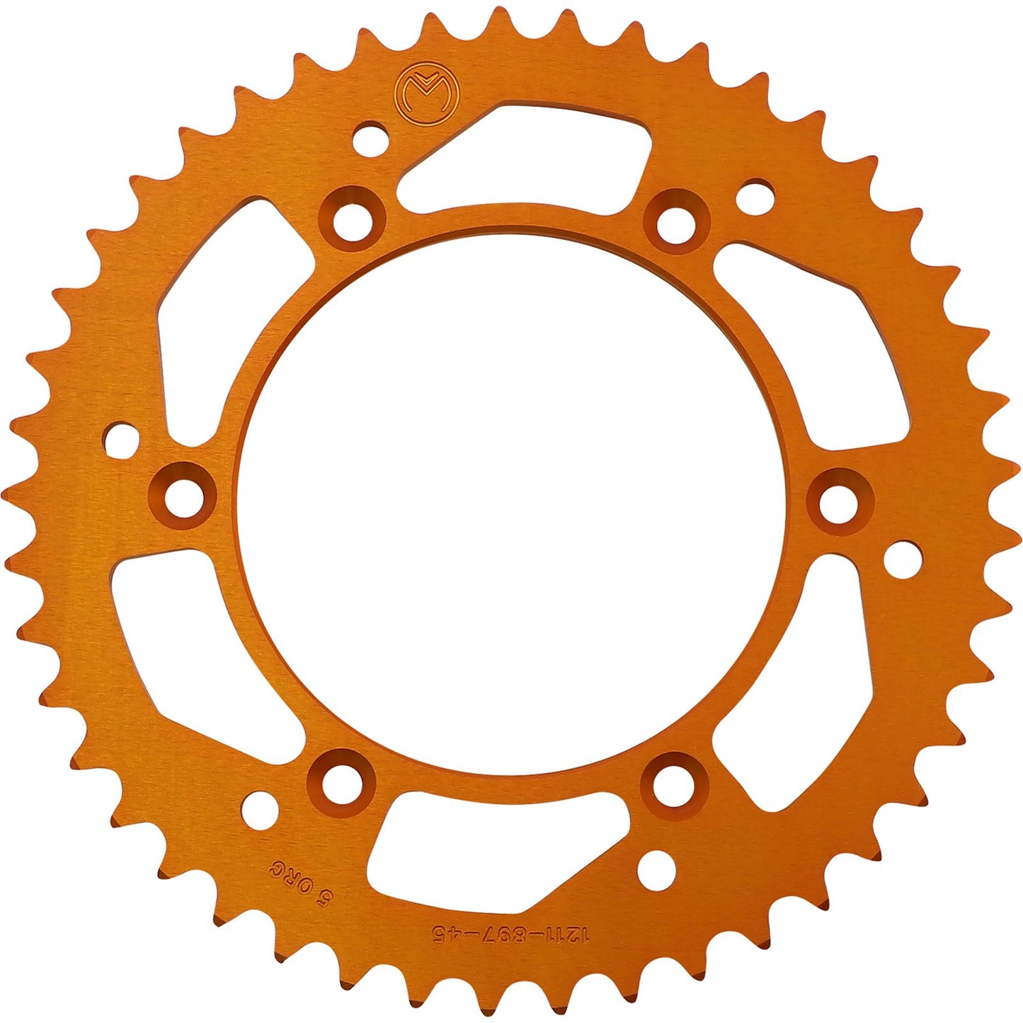 Moose Offroad Rear Aluminum Sprocket Orange 45 Tooth for Husaberg/Husq/KTM 1211-897-45-14_1075126