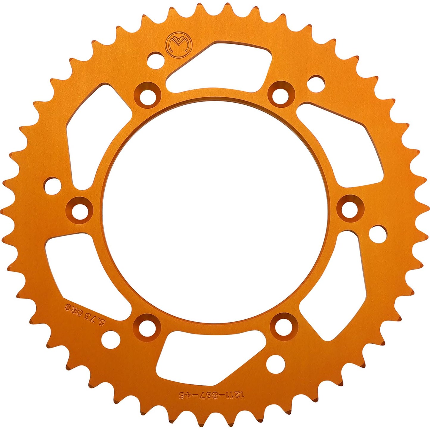 Moose Offroad Rear Aluminum Sprocket Orange 46 Tooth for Husaberg/Husq/KTM 1211-897-46-14_1075125