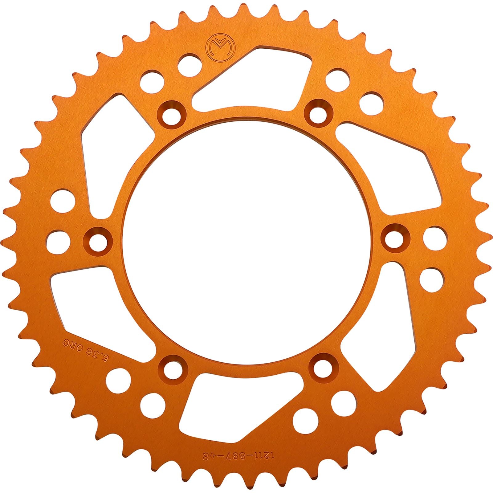 Moose Offroad Rear Aluminum Sprocket Orange 48 Tooth for Husaberg/Husq/KTM 1211-897-48-14_1075123