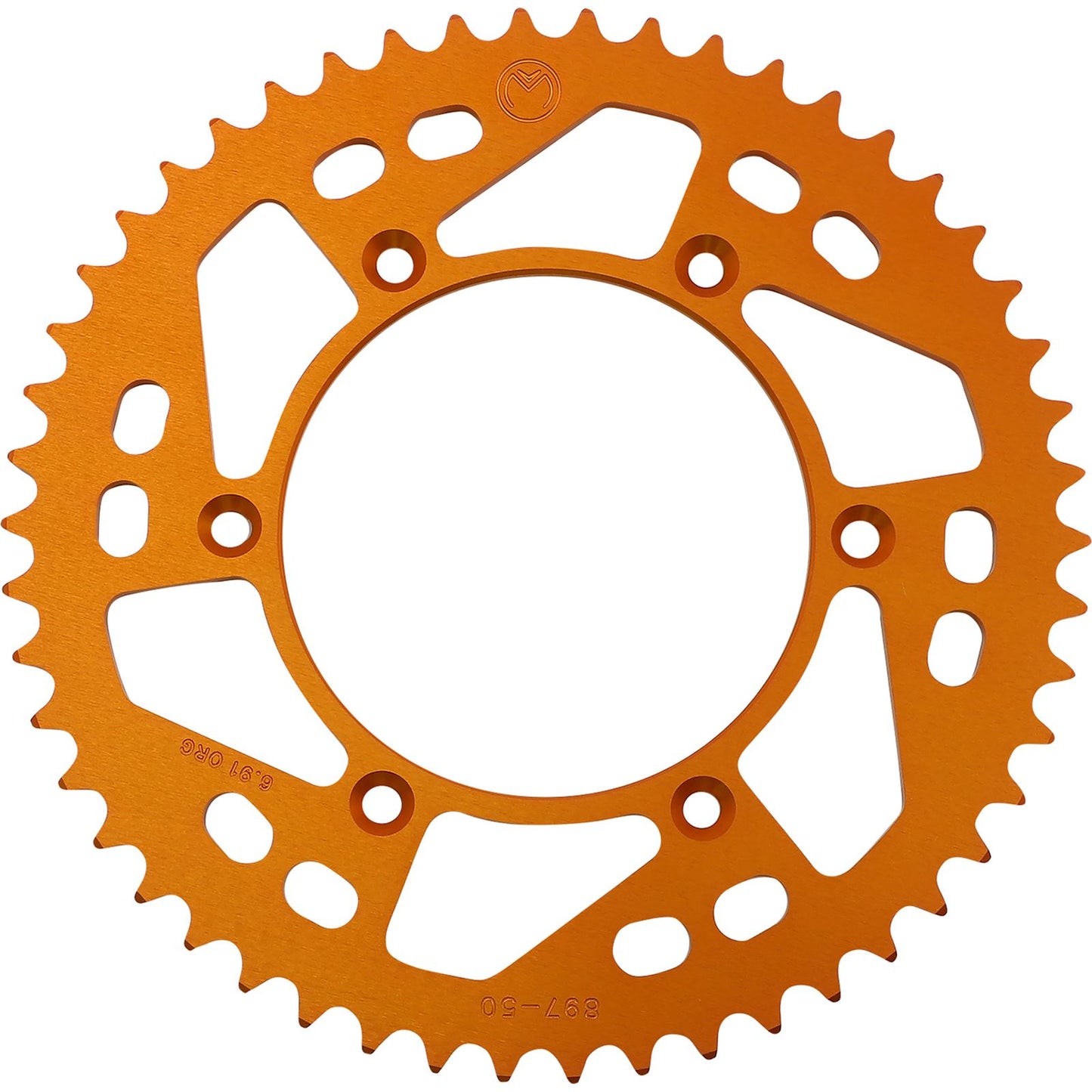 Moose Offroad Rear Aluminum Sprocket Orange 50 Tooth for Husaberg/Husq/KTM 1211-897-50-14_1075121
