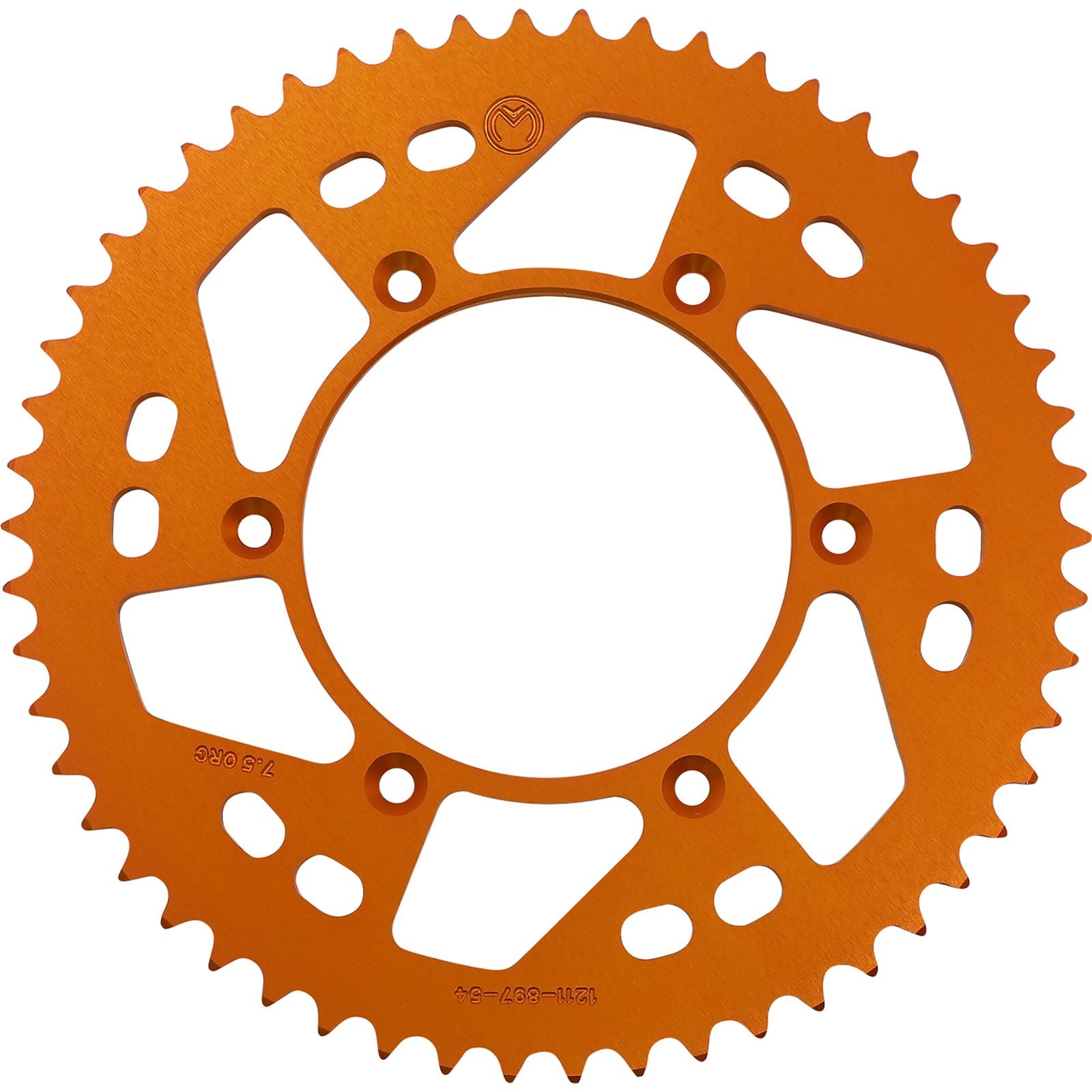 Moose Offroad Rear Aluminum Sprocket Orange 54 Tooth for Husaberg/Husqv/KTM 1211-897-54-14_1075091