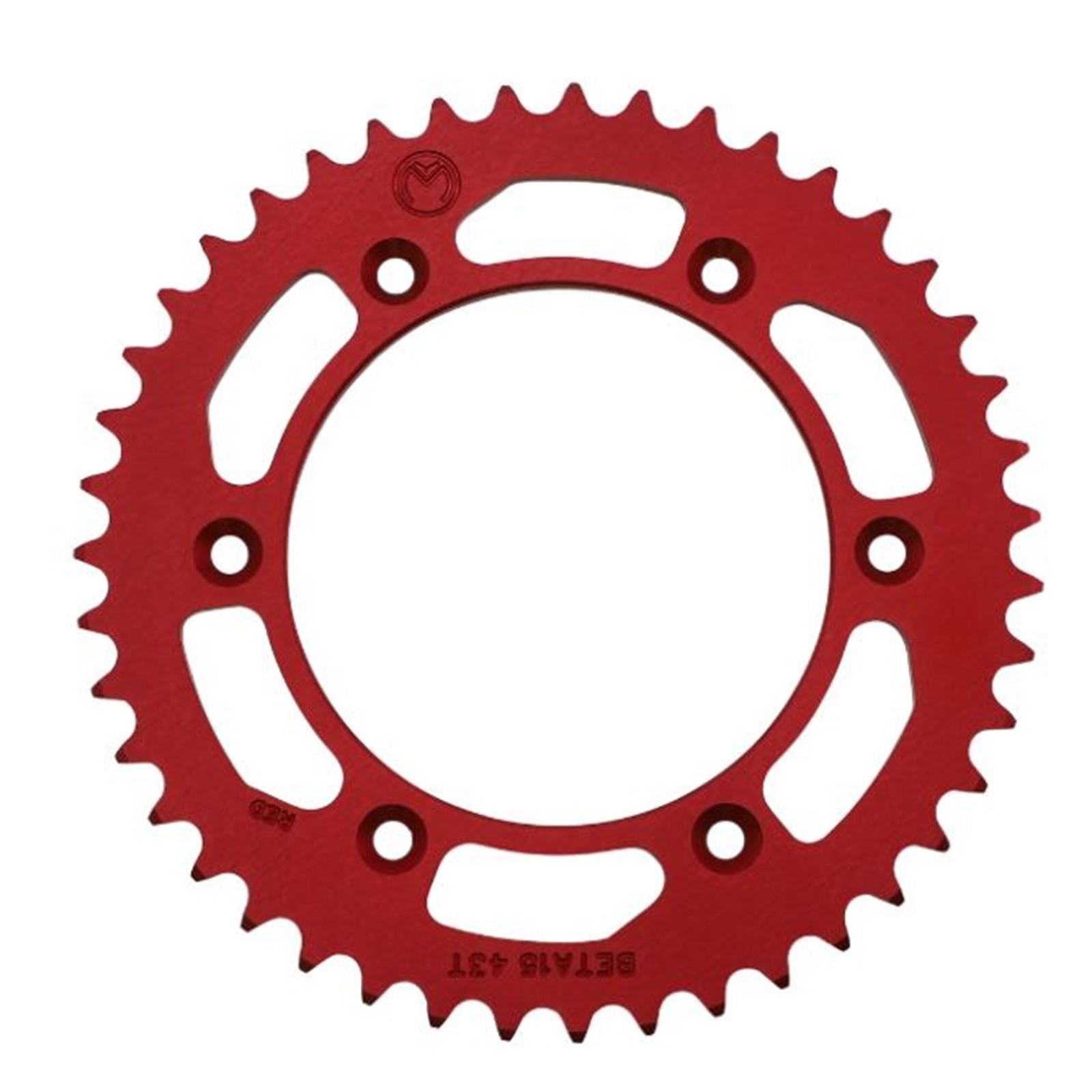Moose Offroad Rear Sprocket - Red - 43 Tooth for Beta 1211-BET-43-13_910048
