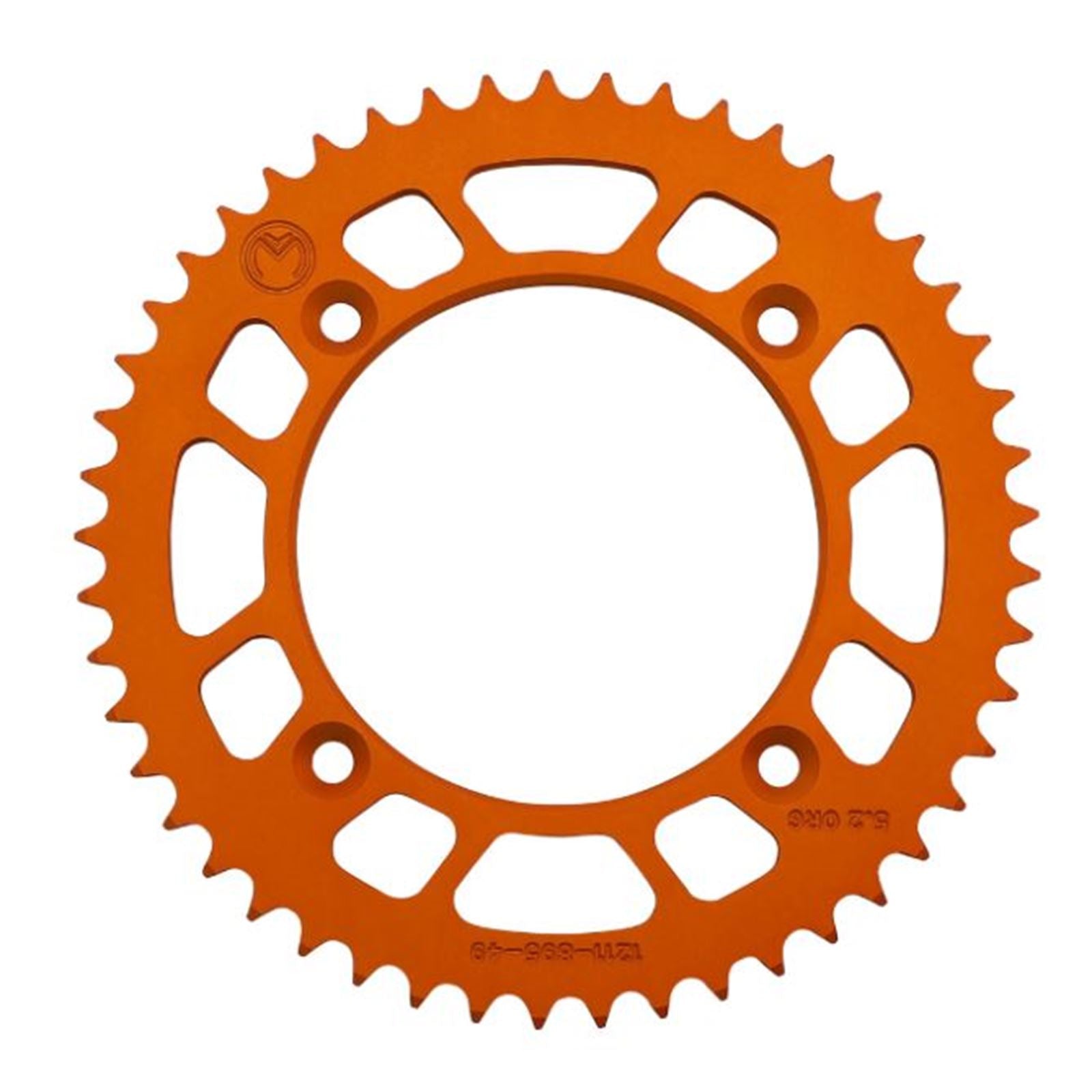 Moose Offroad Rear Sprocket - Orange - 49 Tooth for Husqvarna/KTM 1211-895-49-14_910062