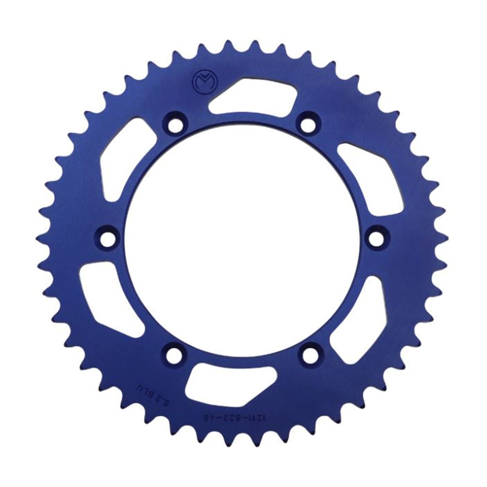 Moose Offroad Rear Sprocket - Blue - 46 Tooth for Beta/Gas Gas/Sherco/Suzuki 1211-822-46-12_910063