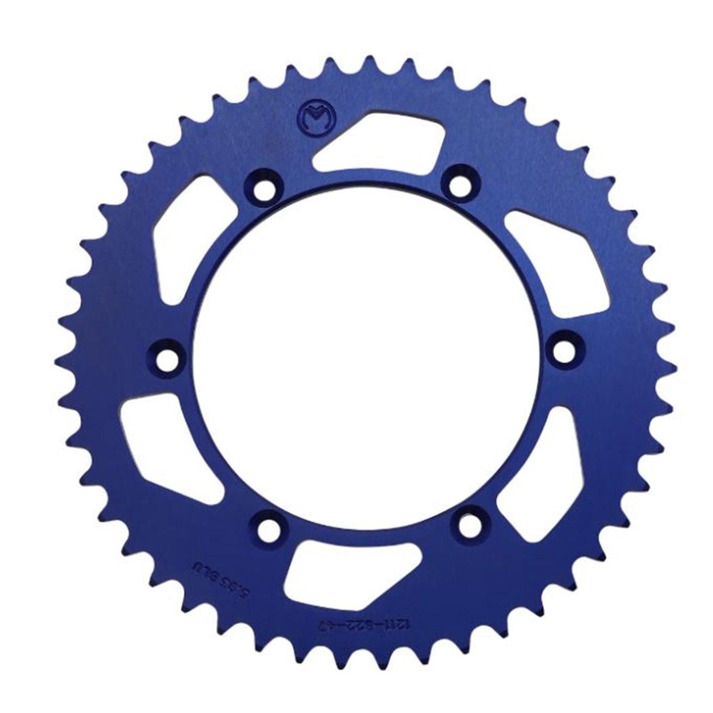 Moose Offroad Rear Sprocket - Blue - 47 Tooth for Beta/Gas Gas/Sherco/Suzuki 1211-822-47-12_910064