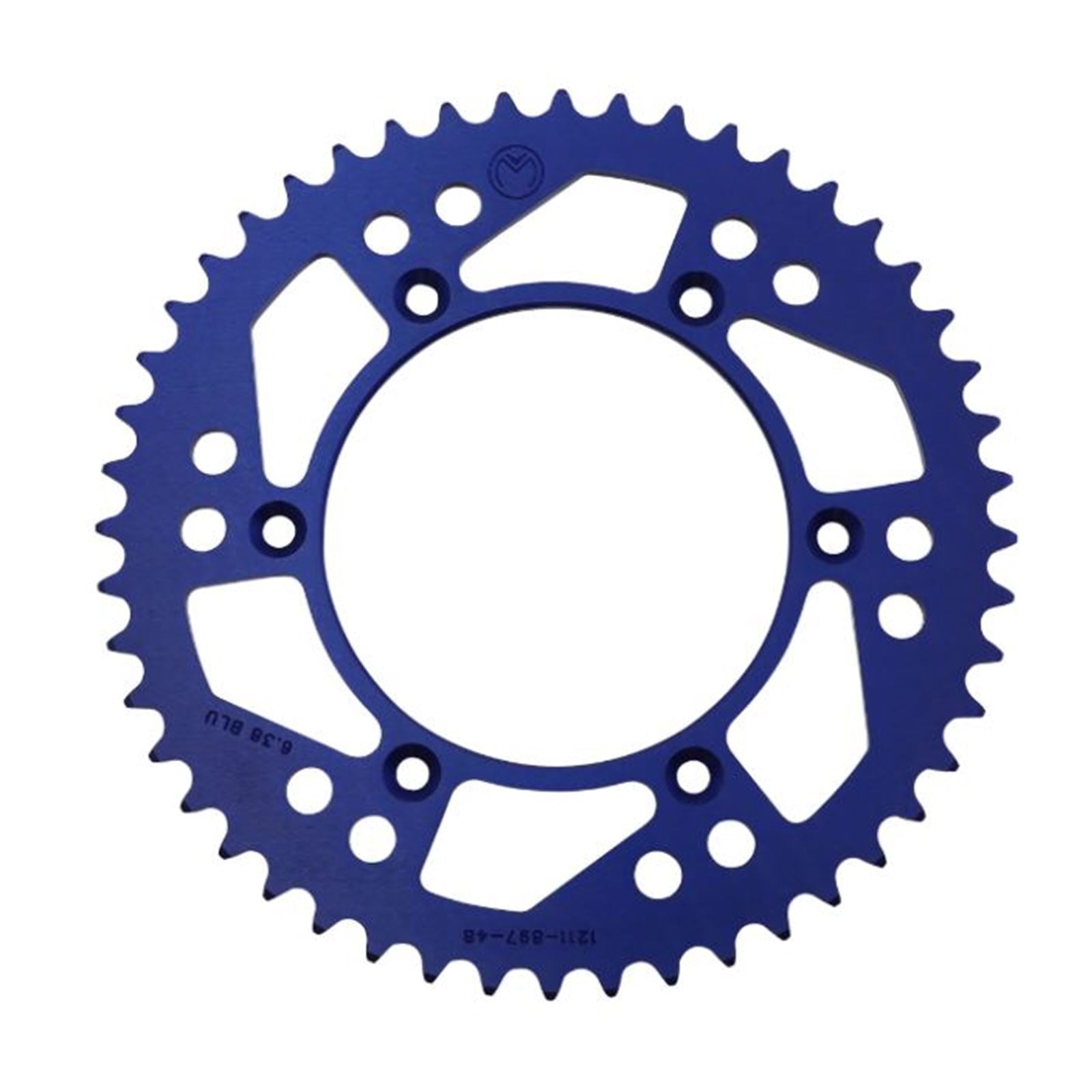 Moose Offroad Rear Sprocket - Blue - 48 Tooth for Husaberg/Husqvarna/KTM 1211-897-48-12_910071