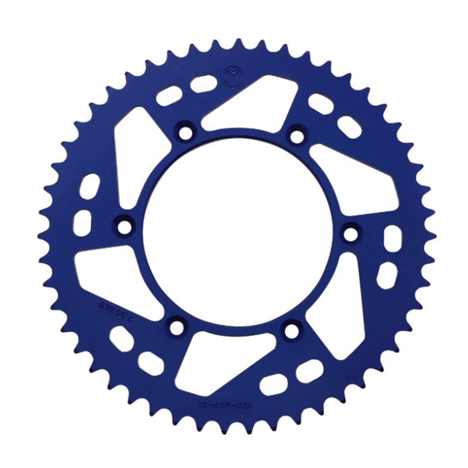 Moose Offroad Rear Sprocket - Blue - 51 Tooth 1211-897-51-12_910074