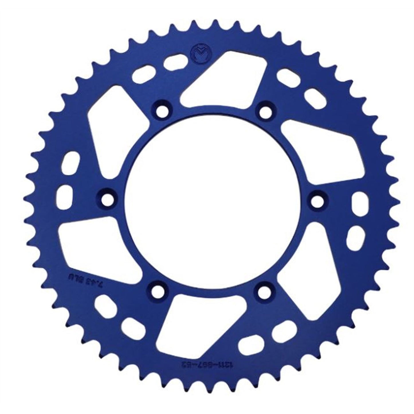 Moose Offroad Rear Sprocket - Blue - 52 Tooth 1211-897-52-12_910075