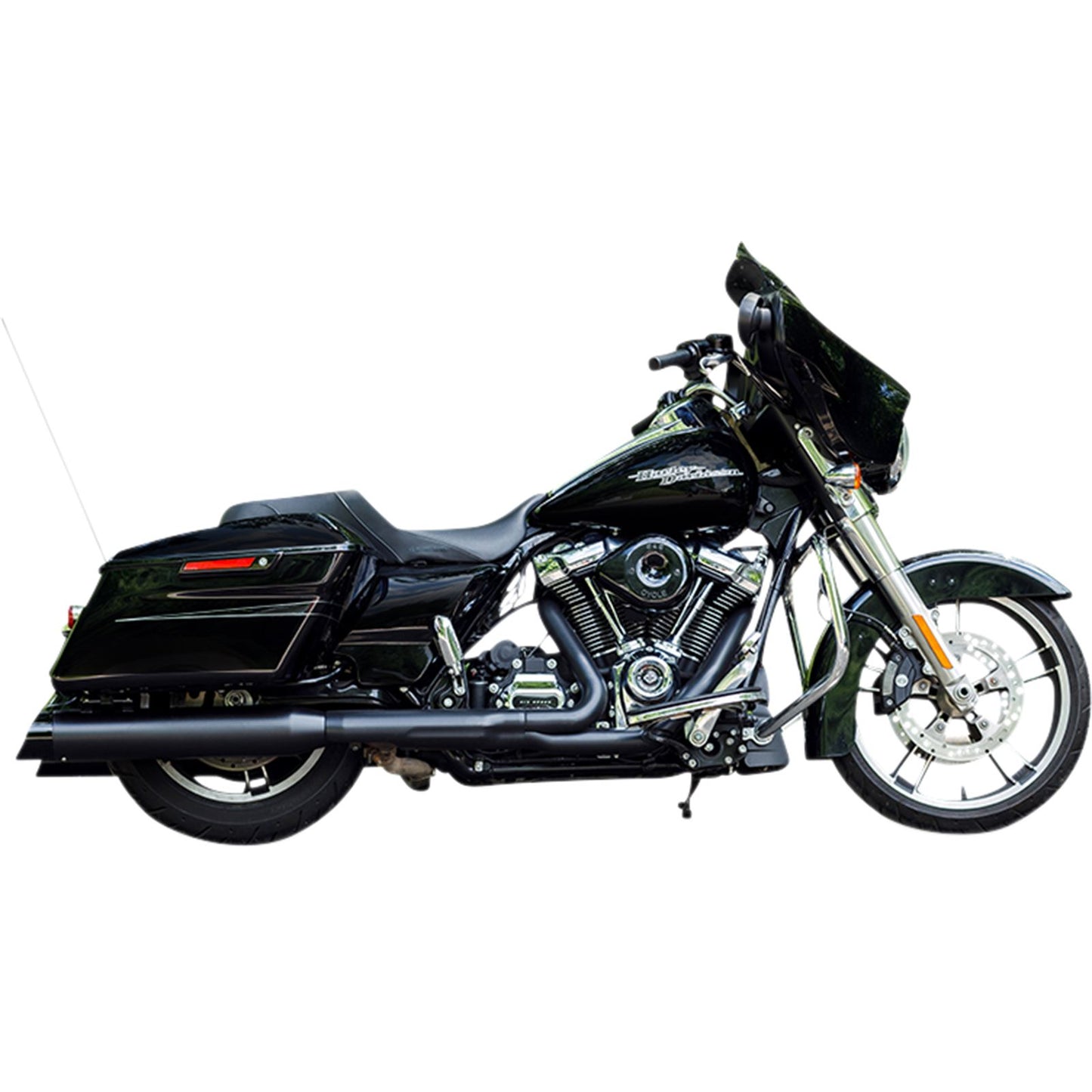 S&S Cycle Black MK45 Cutlass Slip-On Muffler 550-1010_1065221