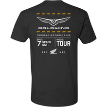 Honda Goldwing Tour T-Shirt - Black - 3XL [MPN: NP21S-M2464-3X]_1065295