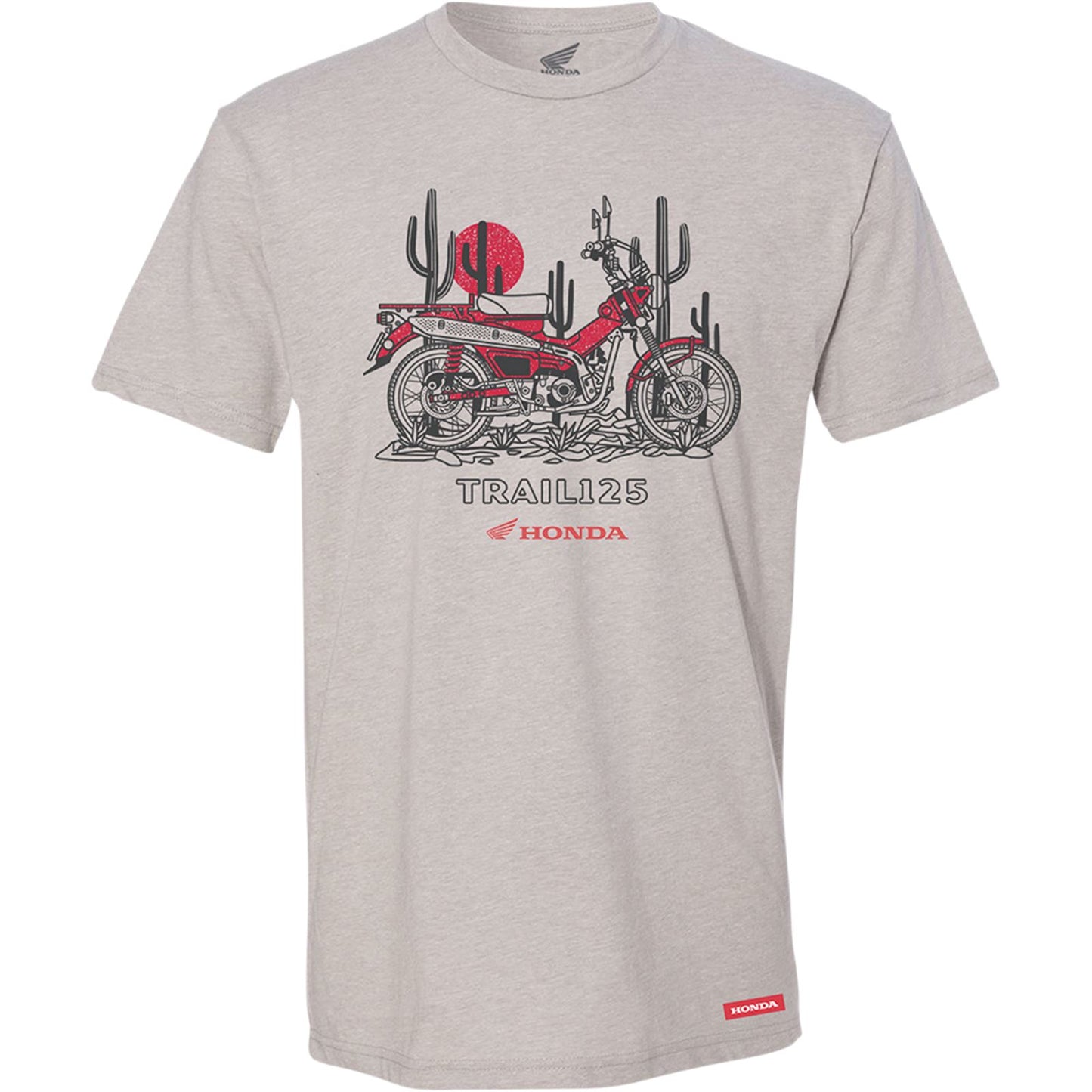 Honda Trail 125 T-Shirt - Gray - Medium NP21S-M2469-M_1065335