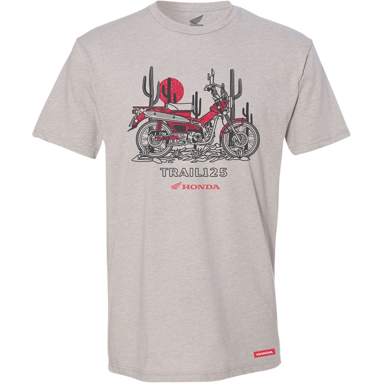 Honda Trail 125 T-Shirt - Gray - XL NP21S-M2469-XL_1065333