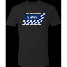 Yamaha Logo Racing Check T-Shirt - Black - Medium_1413767