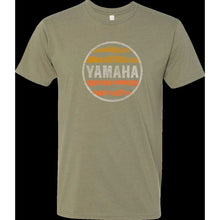 Yamaha Logo Sunset T-Shirt - Olive Green - XL_1413745