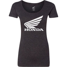Women's Honda Logo Wing T-Shirt - Black - XL_1065348