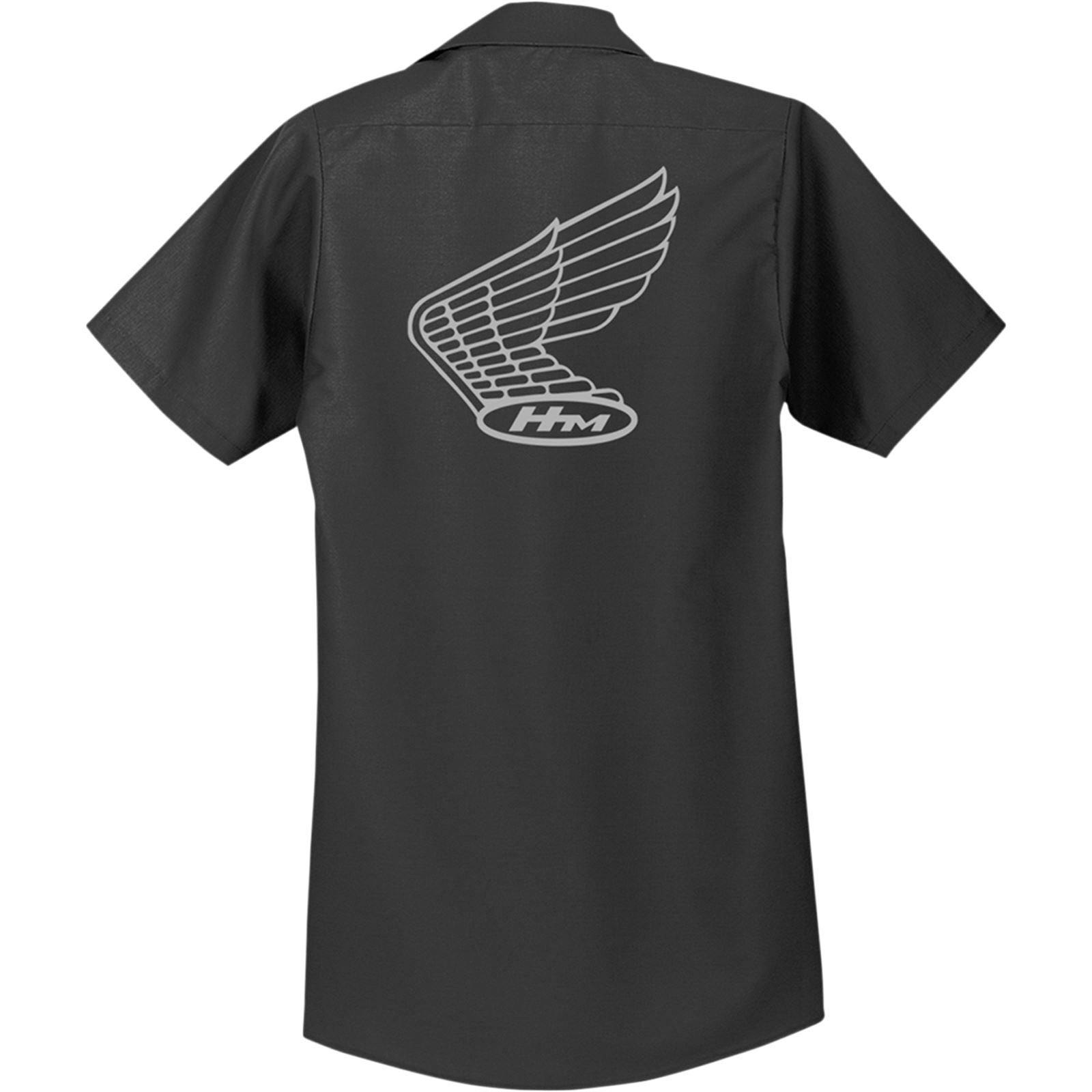 Honda Logo Work Shirt - Charcoal - Small_1065611