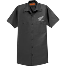 Honda Logo Work Shirt - Charcoal - 3XL_1065616