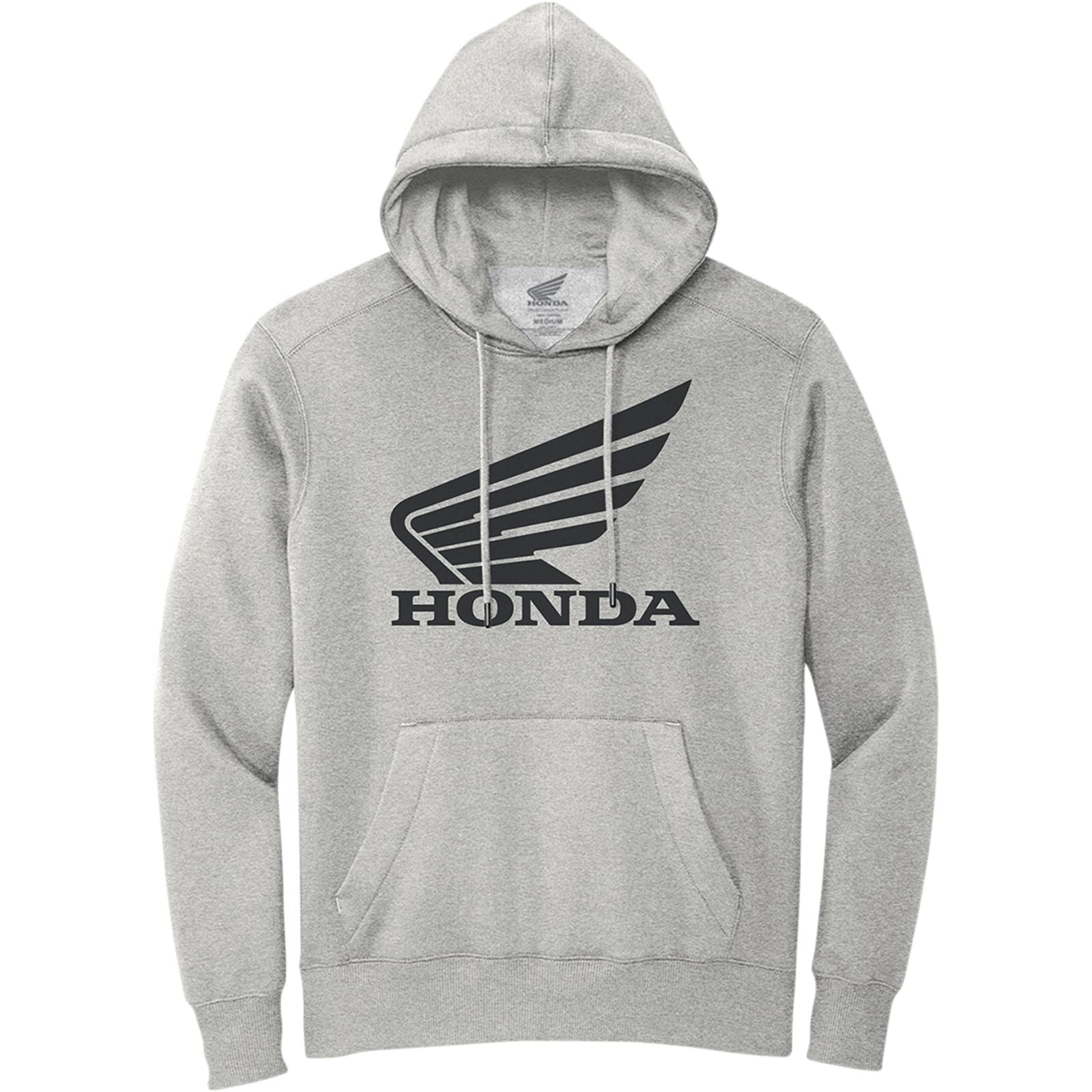 Honda Wing Hoodie - Gray/Black - XL NP21S-S3028-XL_1065372