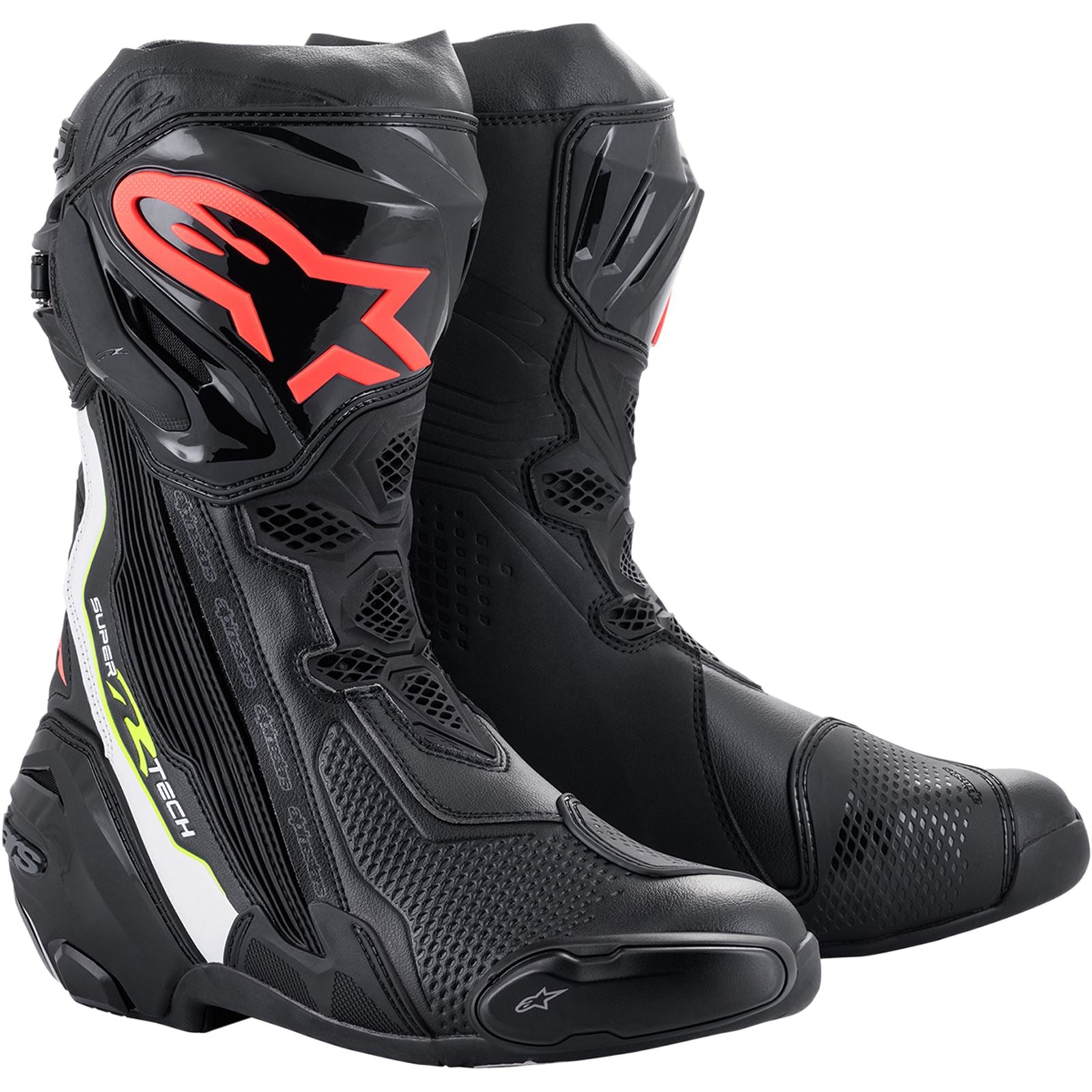 Alpinestars Supertech R Boots - Black/Red - US 6 EU 39 [MPN: 2220021-1236-39]_1068621