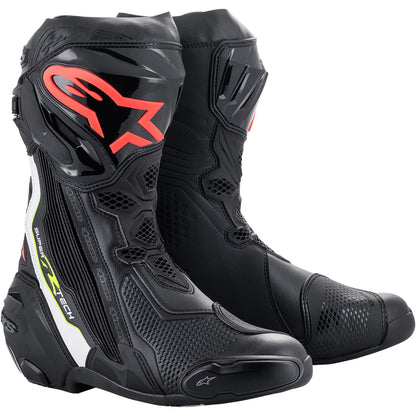 Alpinestars Supertech R Boots - Black/Red - US 12 EU 47 [MPN: 2220021-1236-47]_1068613
