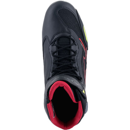 Alpinestars Faster-3 Rideknit Riding Shoes - Black/Red/Yellow - US Size 10 [MPN: 251031913610]_1065769