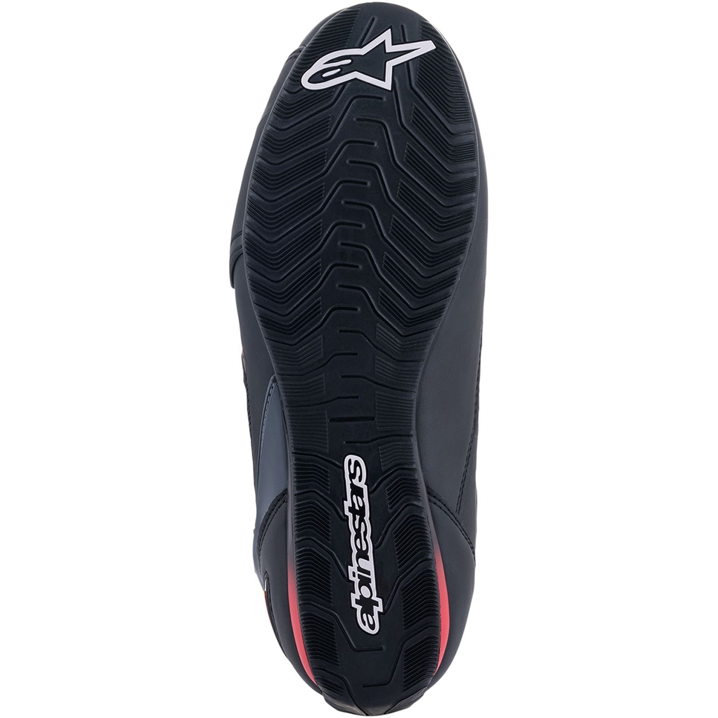 Alpinestars Faster-3 Rideknit Riding Shoes - Black/Red/Yellow - US Size 12 [MPN: 251031913612]_1065847