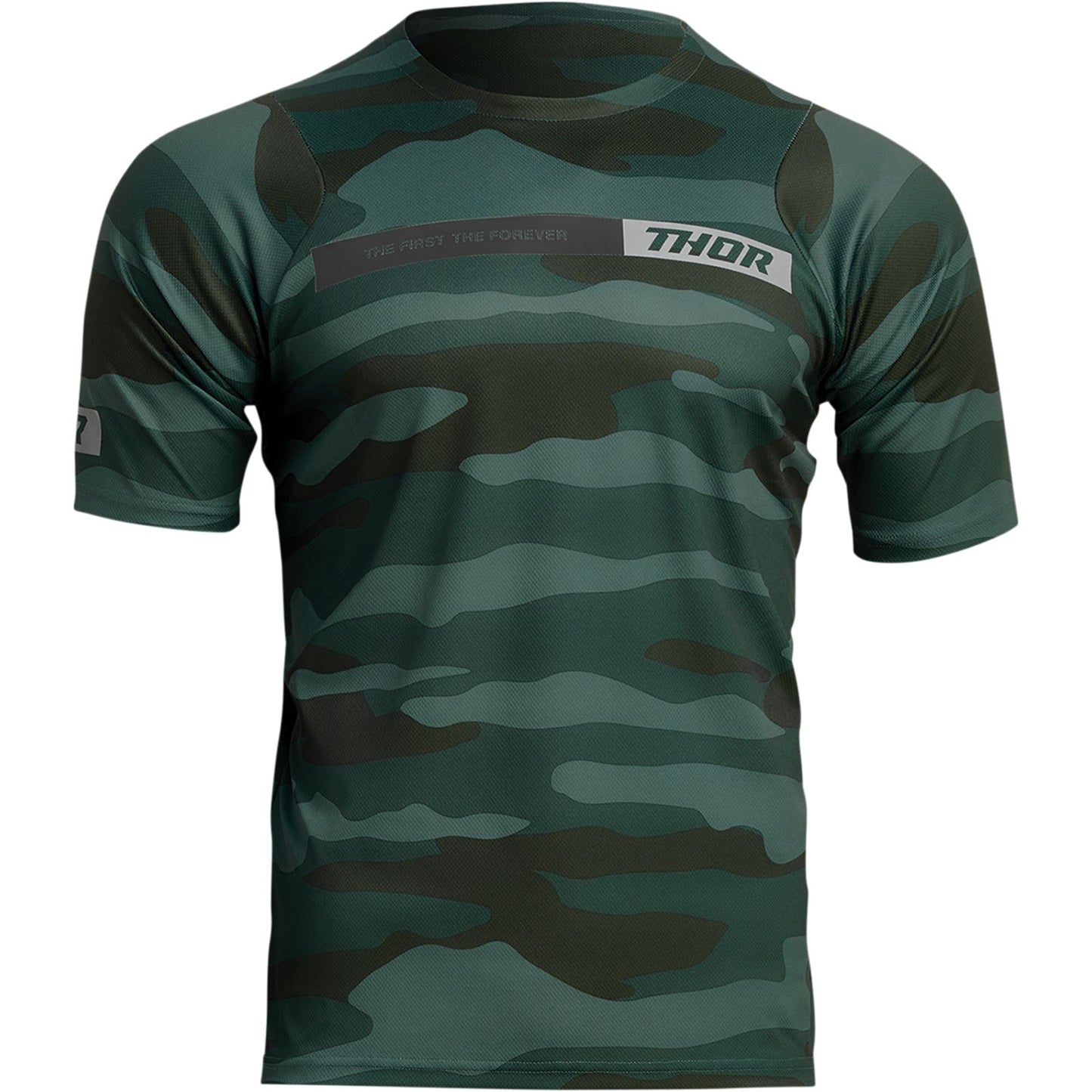 Thor Assist Jersey - Short-Sleeve - Camo Green - XL 5020-0023_1066453