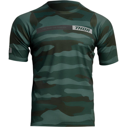 Thor Assist Jersey - Short-Sleeve - Camo Green - XL 5020-0023_1066453