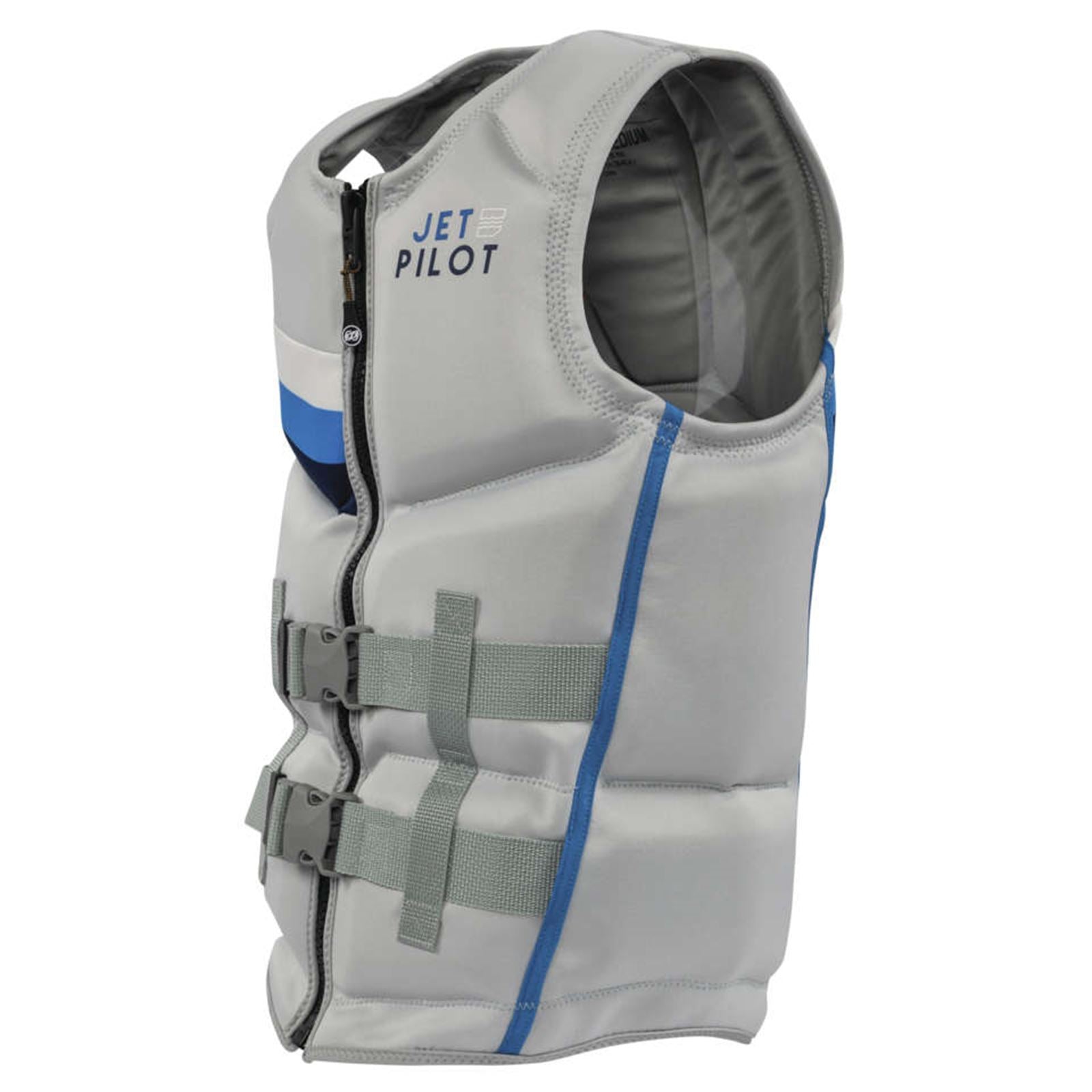 Jet Pilot Armada PFD Life Vest - Grey - 2XL CLOSEOUT [MPN: JP21234SILVER2XL]_1307161