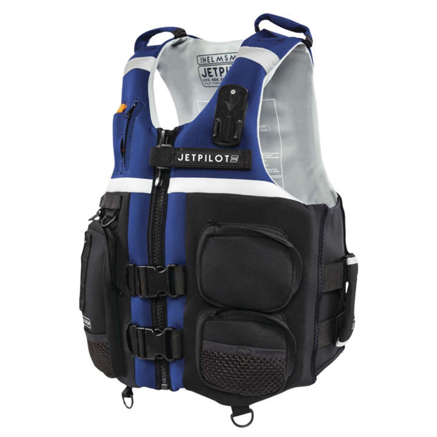 Jet Pilot L.R.E Helmsman Neoprene CGA Life Vest - Navy Blue/Grey - S/M [MPN: JP22101NVYGRYSM]_1062975
