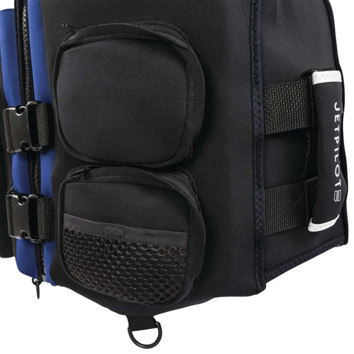 Jet Pilot L.R.E Helmsman Neoprene CGA Life Vest - Navy Blue/Grey - S/M [MPN: JP22101NVYGRYSM]_1063003